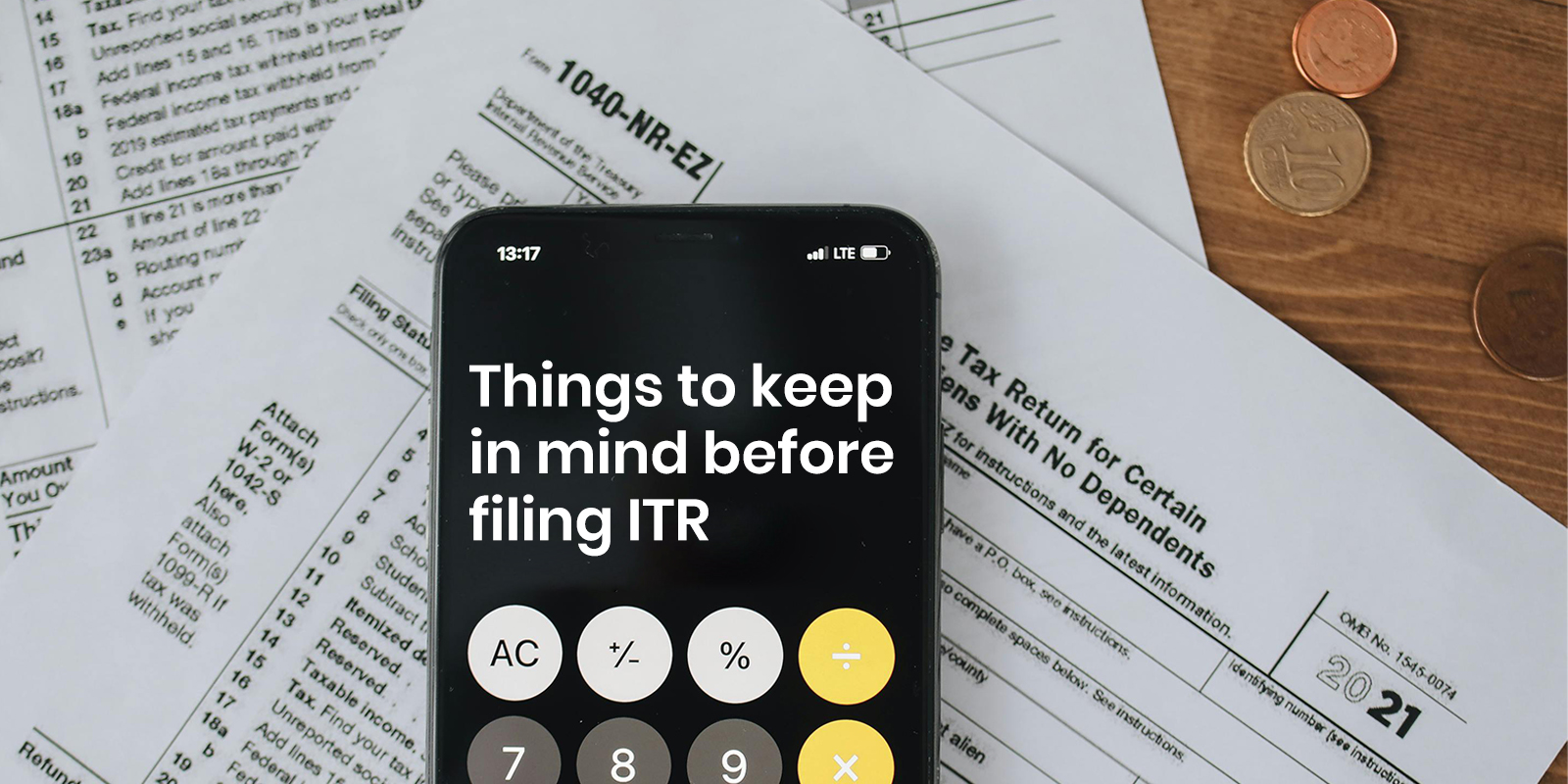 Things to keep in mind before filing ITR