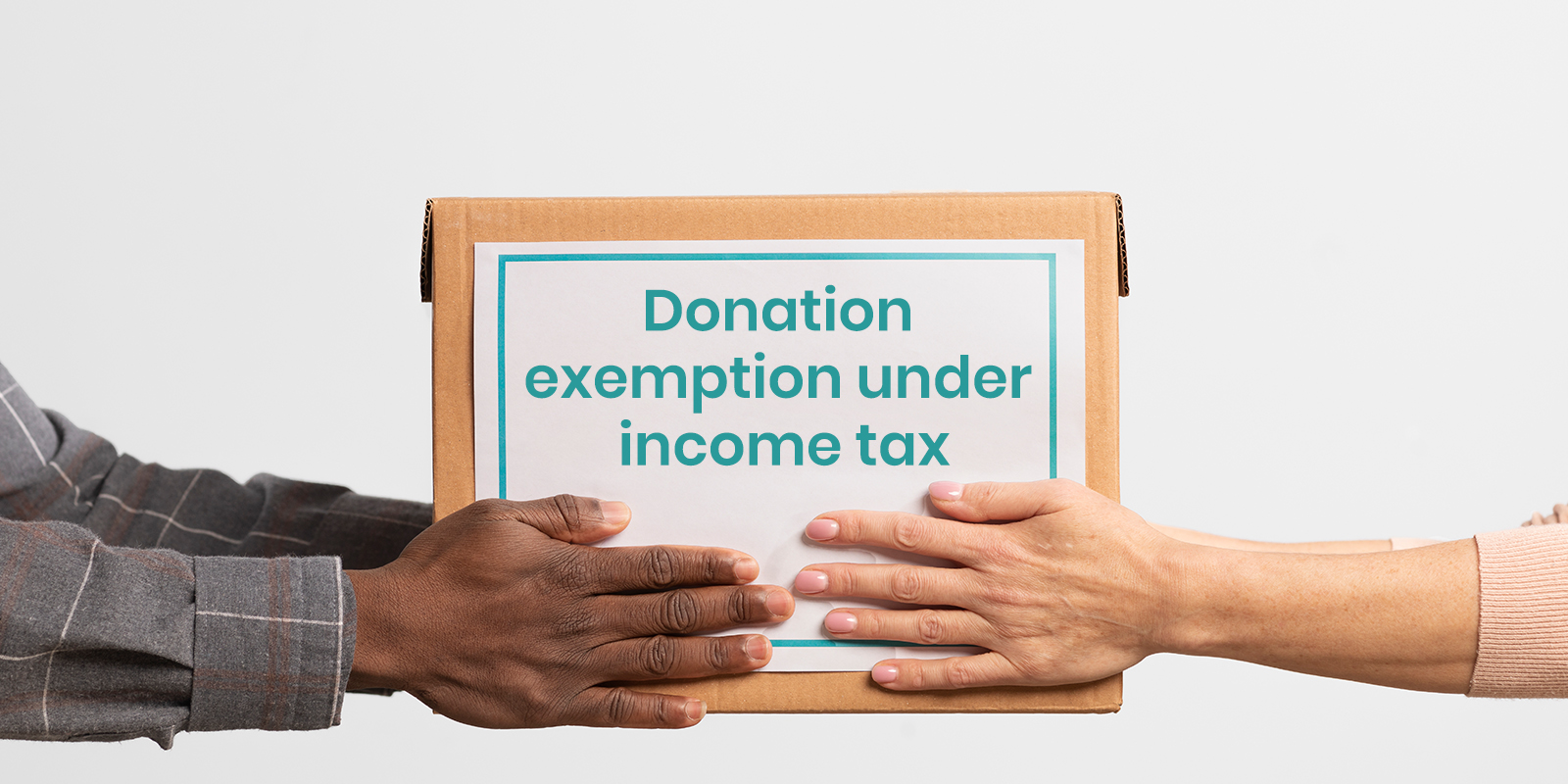 Donation exemption under income tax