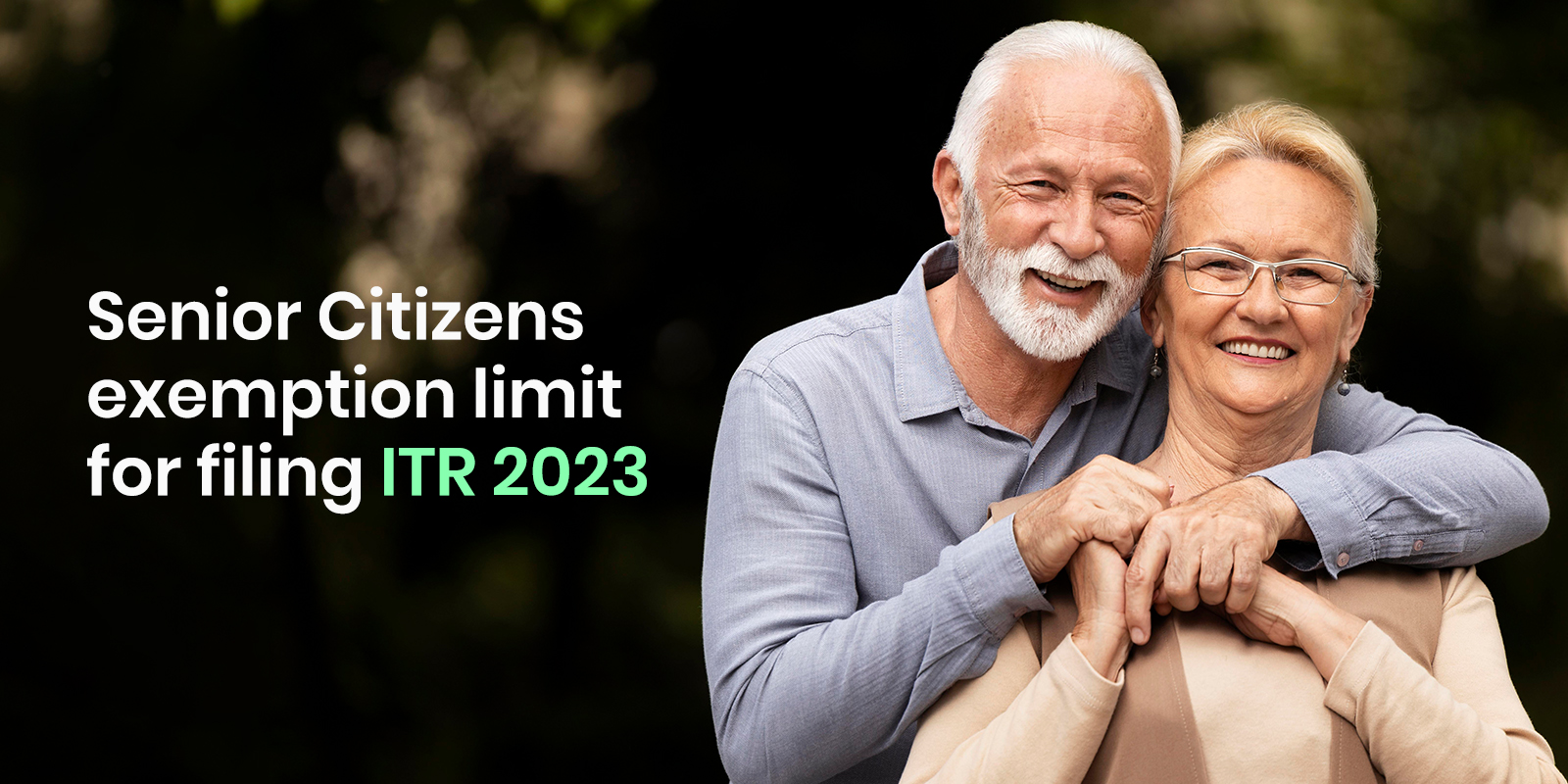 Senior citizens exemption limit for filing ITR 2023